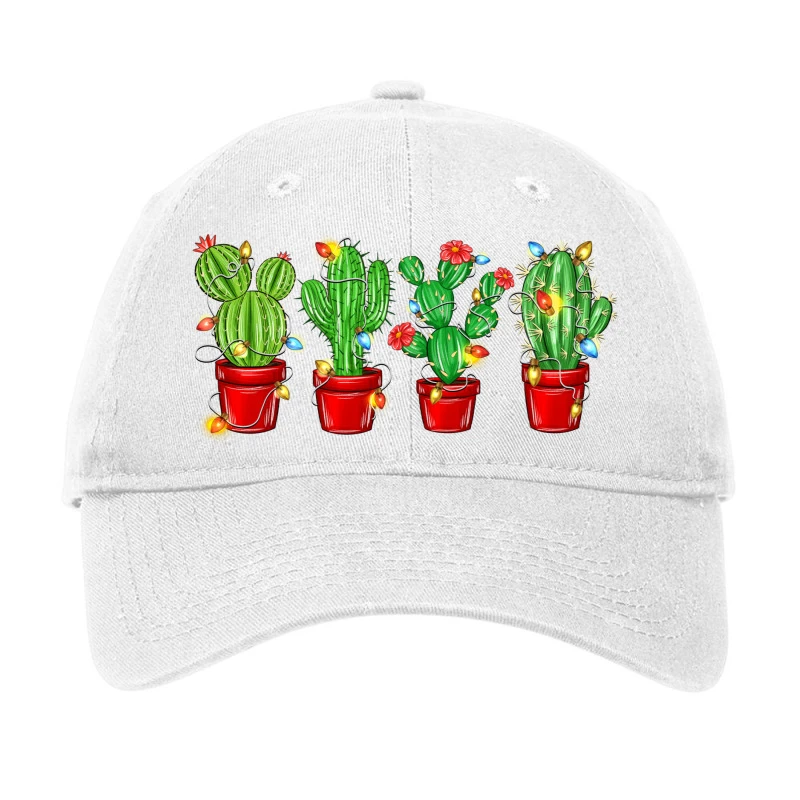 Christmas Cactuses Adjustable Cap 1 Christmas Cactuses Adjustable Cap