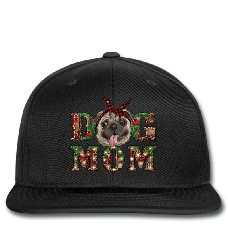 Christmas Dog Mom Printed Hat 1 Christmas Dog Mom Printed Hat