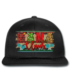 Western Christmas Mama Claus Printed Hat