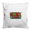 Western Christmas Mama Claus Throw Pillow