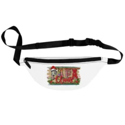 Christmas Western Papa Claus Fanny Pack