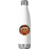 Christmas Toy Poodle Stainless Steel Water Bottle