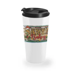Santa Baby Western Christmas Travel Mug