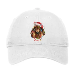Christmas Brahman Cow Adjustable Cap
