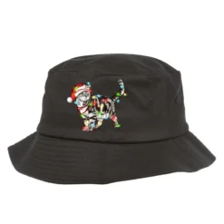Christmas American Shorthair Cat Bucket Hat