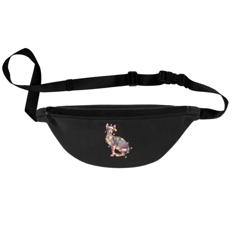 Christmas Sphynx Cat Fanny Pack 1 Christmas Sphynx Cat Fanny Pack