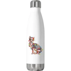 Christmas Sphynx Cat Stainless Steel Water Bottle