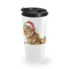 Christmas Persian Cat Travel Mug