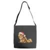 Christmas Persian Cat Adjustable Strap Totes