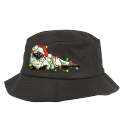 Christmas Siamese Cat Bucket Hat