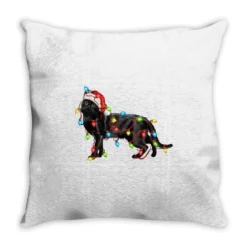 Christmas Bombay Cat Throw Pillow