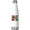 Santa's Favorite Hockey Mom Christmas Stainless Steel Water Bottle