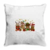 Christmas Coffee Drink Throw Pillow