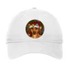 Christmas Dachshund Adjustable Cap