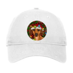 Christmas Dachshund Adjustable Cap
