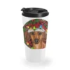 Christmas Dachshund Travel Mug