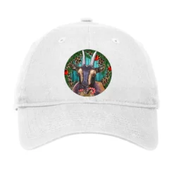 Dark Goat Christmas Adjustable Cap