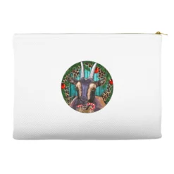 Dark Goat Christmas Accessory Pouches