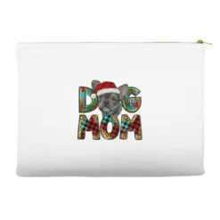 Christmas French Bulldog Mom Accessory Pouches