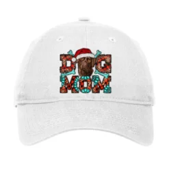Christmas Labrador Dog Mom Adjustable Cap