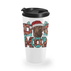 Christmas Labrador Dog Mom Travel Mug