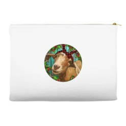 Farm Goat Christmas Accessory Pouches