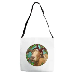 Farm Goat Christmas Adjustable Strap Totes