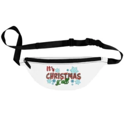 It's Christmas Y'all Season Winter Fanny Pack