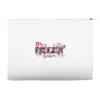 It's Freezin Season Pink Christmas Accessory Pouches
