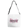 It's Freezin Season Pink Christmas Adjustable Strap Totes