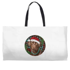 Labrador Retriever Christmas Weekender Totes