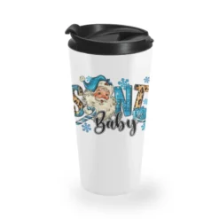Santa Baby Christmas Travel Mug