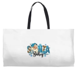Santa Baby Christmas Weekender Totes