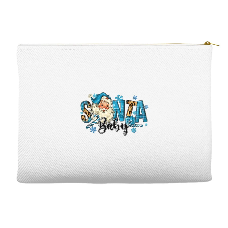 Santa Baby Christmas Accessory Pouches 1 Santa Baby Christmas Accessory Pouches