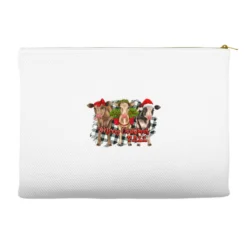 Merry Christmas Y'all Heifers Accessory Pouches