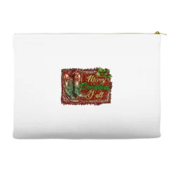 Merry Christmas Y'all Boots Accessory Pouches