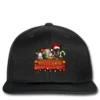 Merry Christmas Truck Farm Animals Printed Hat
