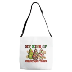 My Kind Of Christmas Trees Adjustable Strap Totes
