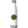 Leopard Christmas Sunflower Stainless Steel Water Bottle