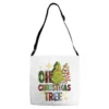 Oh Christmas Tree Christmas Cake Adjustable Strap Totes
