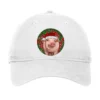 Pig Christmas Adjustable Cap