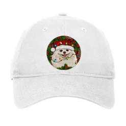 Christmas Pomeranian Adjustable Cap