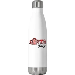 Christmas Santa Baby Stainless Steel Water Bottle