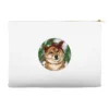 Shiba Inu Christmas Accessory Pouches
