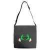Funny Elf Christmas Adjustable Strap Totes