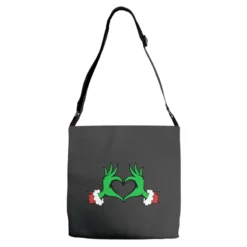 Funny Elf Christmas Adjustable Strap Totes
