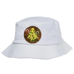 Softball Leopard Christmas Bucket Hat