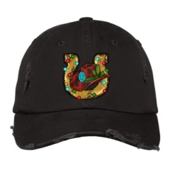 Christmas Horseshoe Vintage Cap