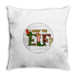 What The Elf Christmas Throw Pillow