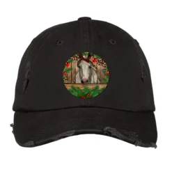 Christmas Horse Vintage Cap